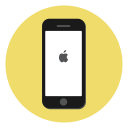 apple, device, ios, iphone, iphone 7, mobile, smartphone svg vector icon