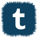media, social, tumblr svg vector icon