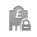 bank,pound,lock icon