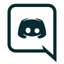 chat, discord, gaming svg vector icon