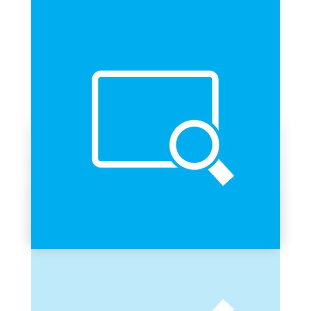 magnifier,mirror icon