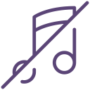 music, mute, no, not allowed, sign, sound, volume svg vector icon