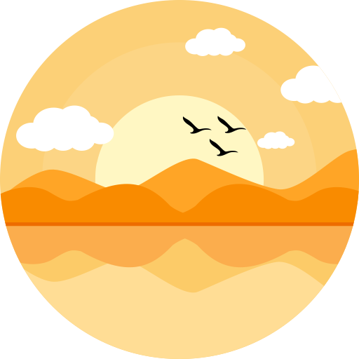 Dusk svg vector icon