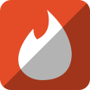 tinder svg vector icon