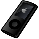 ipod,nano,black icon