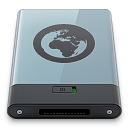 b, graphite, server icon