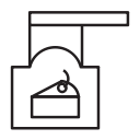 bake, bakery, desert, eating, equipment svg vector icon