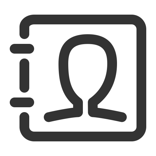 Address Book svg vector icon
