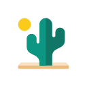 desert svg vector icon