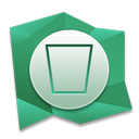 bin, empty, recycle icon