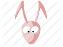 animal, cute, nature, rabbit icon