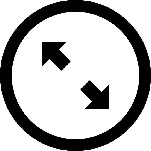 Arrow Oblique Expand svg vector icon
