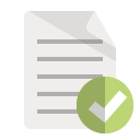 document,checkmark icon