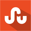 social,media,flat,shadow,set,stumbleupon icon