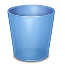 trash,empty,blank,recycle bin icon