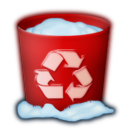 trash,full,recycle bin icon