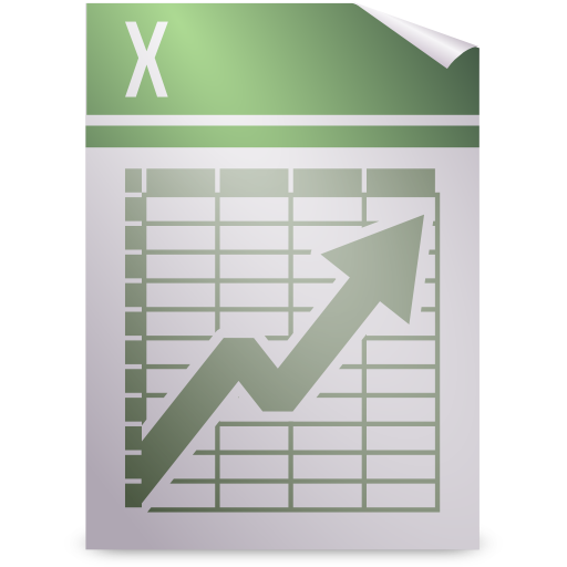 opendocument spreadsheet, template icon