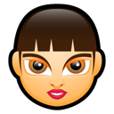 avatar, face, girl, woman icon