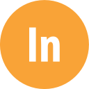 adobe, edgeinspect, round svg vector icon