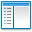 application,side,list,listing icon