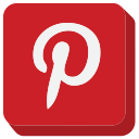 advertising, digitalmarketing, media, multimedia, pinterest, social, social media svg vector icon