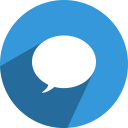 , ios, media, messages, network, social svg vector icon