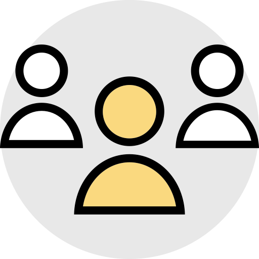 Team svg vector icon