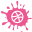 social,media,blot,set,dribbble icon