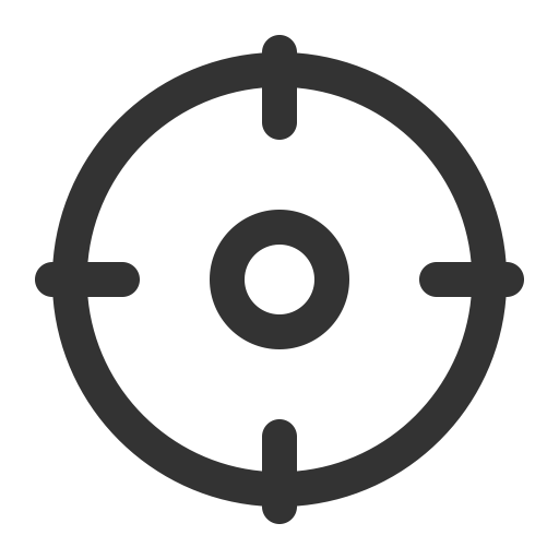 Focus svg vector icon