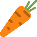 carrot, food, vegetables, vegetarian svg vector icon