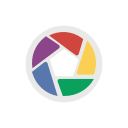 close, communication, photo, picassa, service svg vector icon