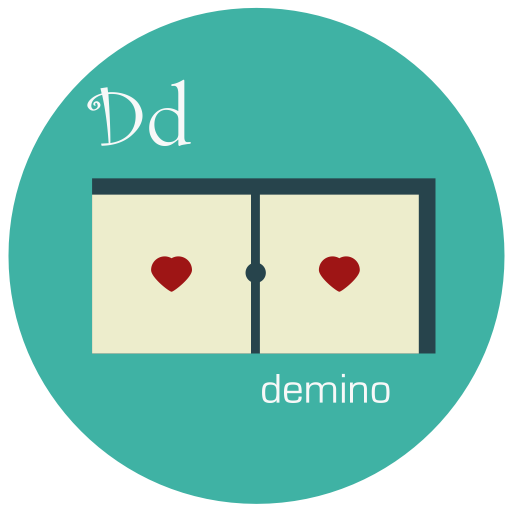 Demino svg vector icon