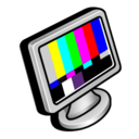 bars, ntsc, video icon