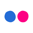 flicker, flickr, media, network, social, social media, ui svg vector icon