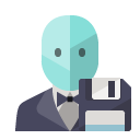 management,diskette icon