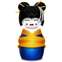 korea,blue icon
