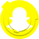 logo, media, network, snap, snapchat, social, socialmedia svg vector icon