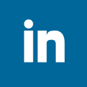 colored, high quality, linkedin, media, social, social media, square svg vector icon
