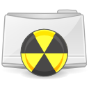 folder,burn icon