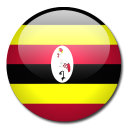 uganda,flag,country icon