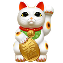 cat, maneki, neko icon