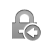lock,left icon