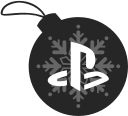 ball, christmas, playstation svg vector icon