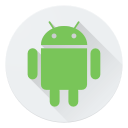 android, device, logo, phone, technology, telephone svg vector icon