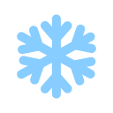 flake, snow, snowflake svg vector icon