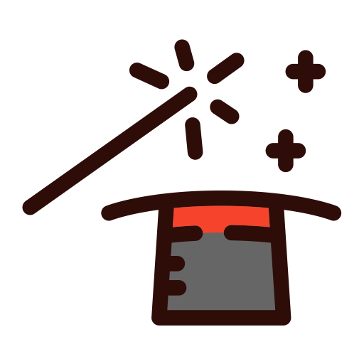 Magic svg vector icon