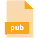 document, extension, file, format, pub svg vector icon