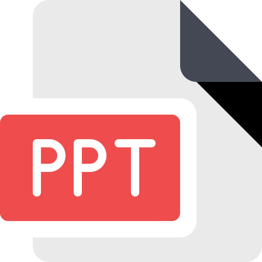 File Ppt svg vector icon