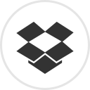 box, drop, dropbox, media, online, social svg vector icon
