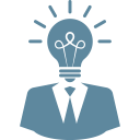 brainstorming, bulb, business, idea, imagination, light, solution svg vector icon